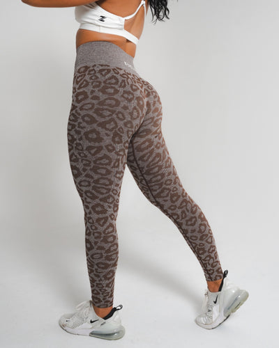 Fierce Leopard Seamless Leggings