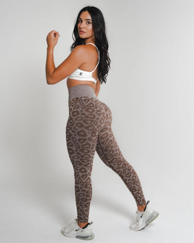 Fierce Leopard Seamless Leggings