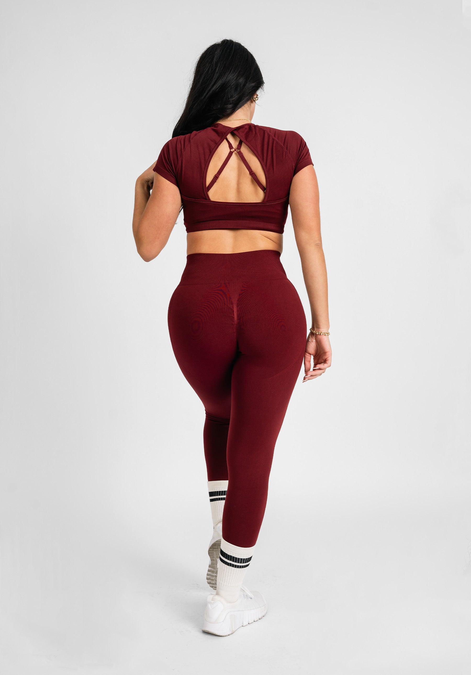 Sculpt Seamless Burgundy Set