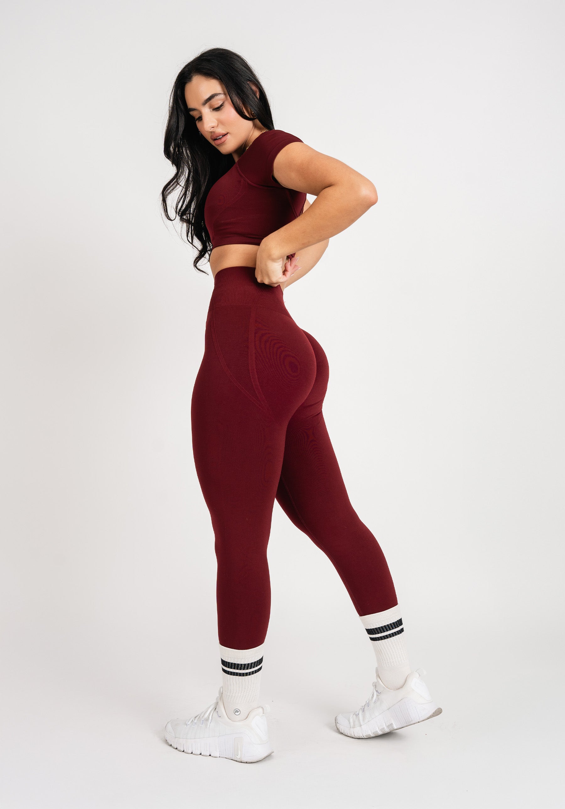 Sculpt Seamless Burgundy Set