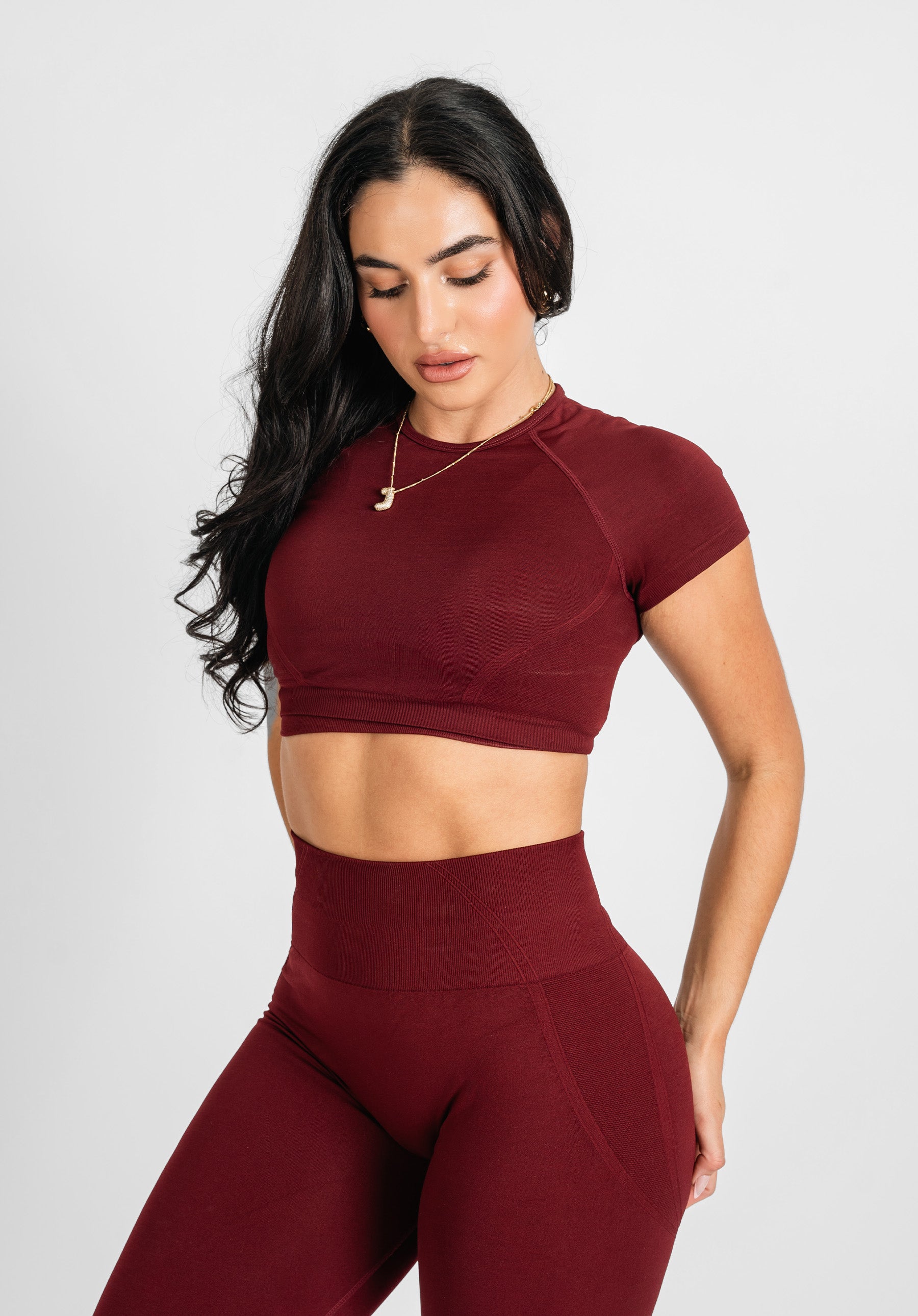 Sculpt Seamless Burgundy Set