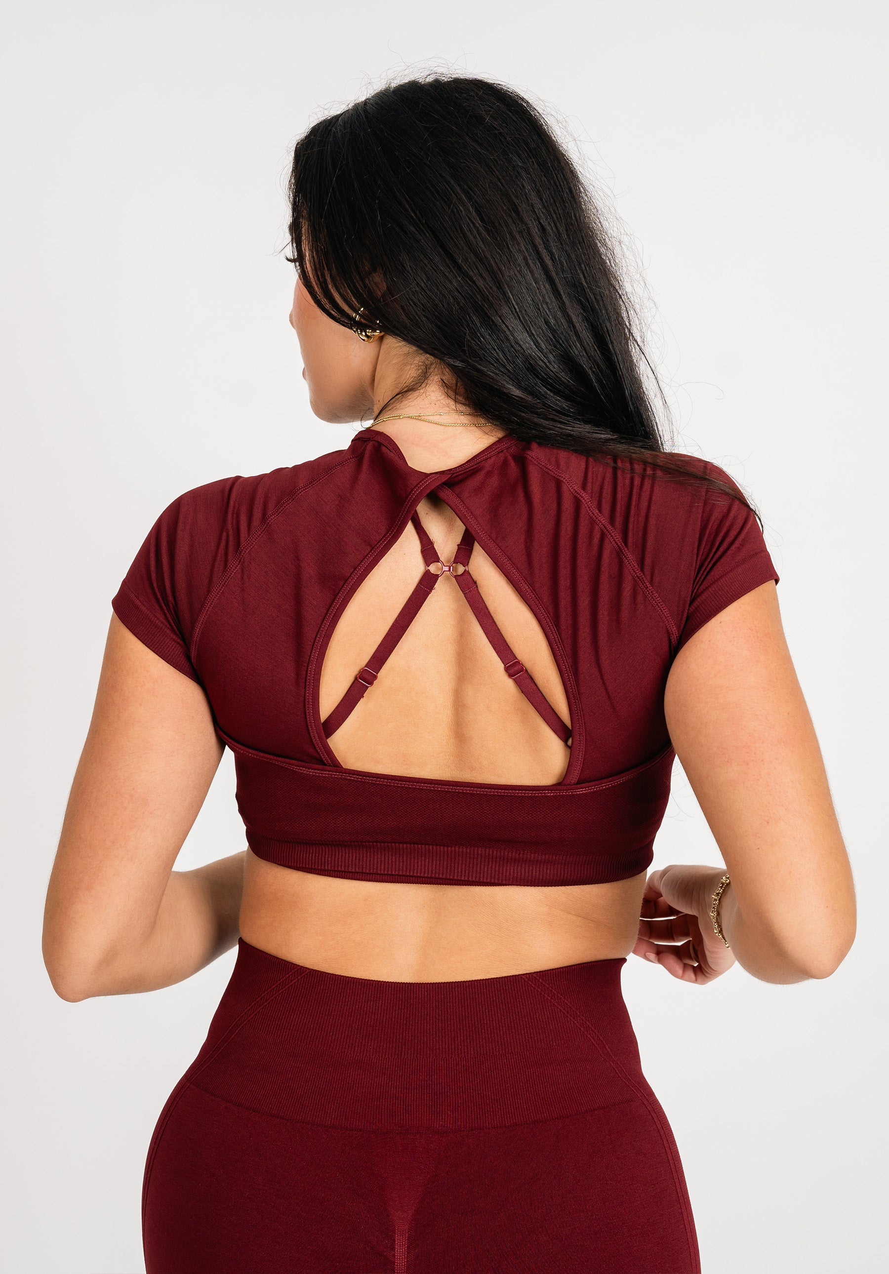 Sculpt Seamless Burgundy Set