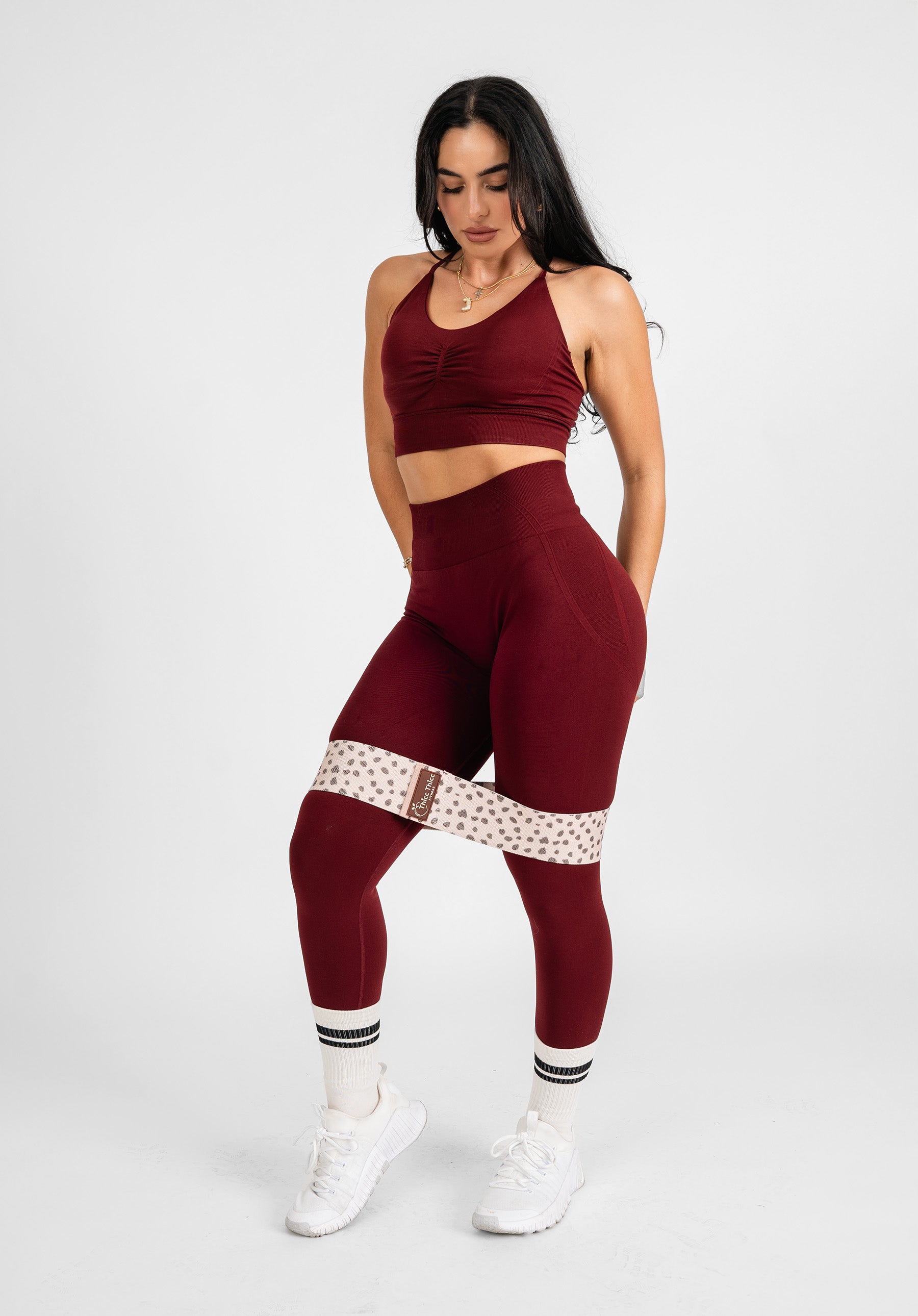 Sculpt Seamless Burgundy Set