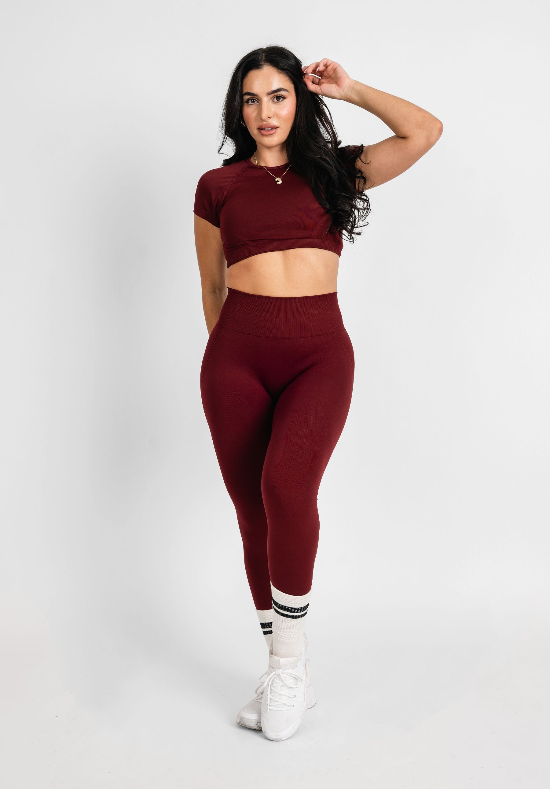 Sculpt Seamless Burgundy Set