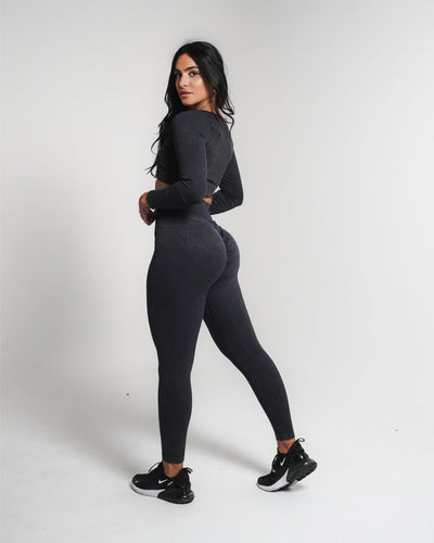 Confidence Seamless Contour Leggings Black